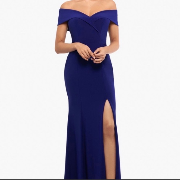 Royal Blue Formal Dress - Picture 1 of 8